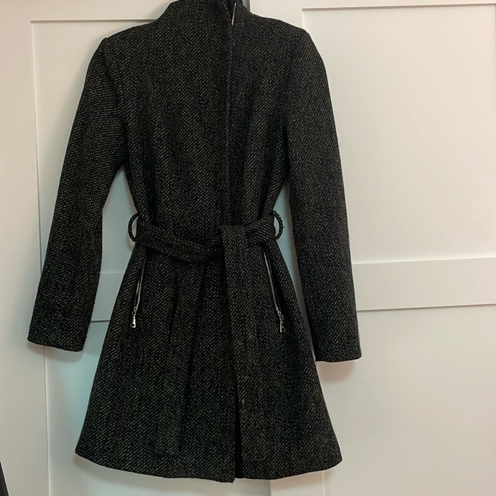 Tahari wool trench coat